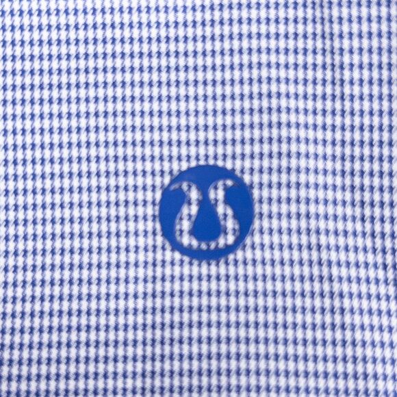 Lululemon Mens Reaction Windbreaker Jacket L Hooded Zip Navy White NWOT Golf - Picture 7 of 9